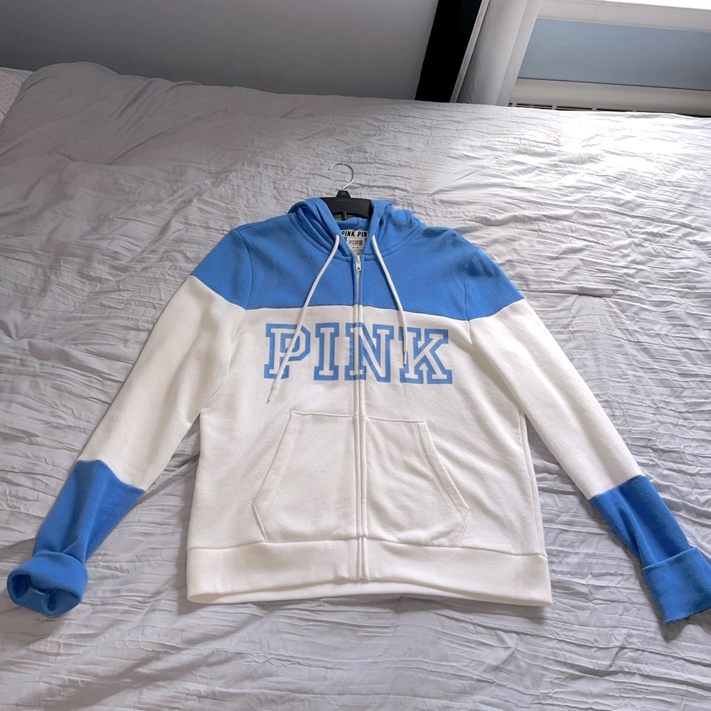 PINK full-zip hoodie